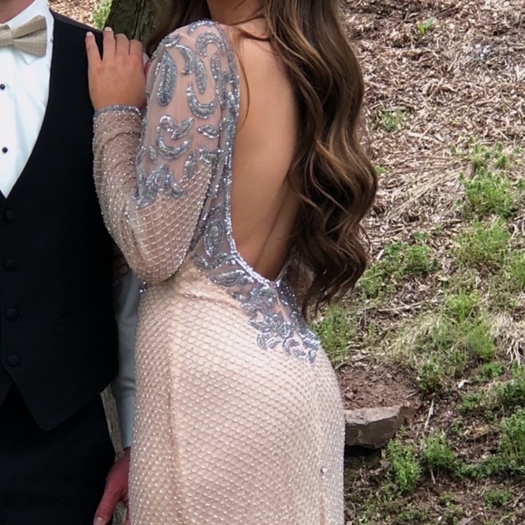 Dresses & Skirts - long sleeve prom dress